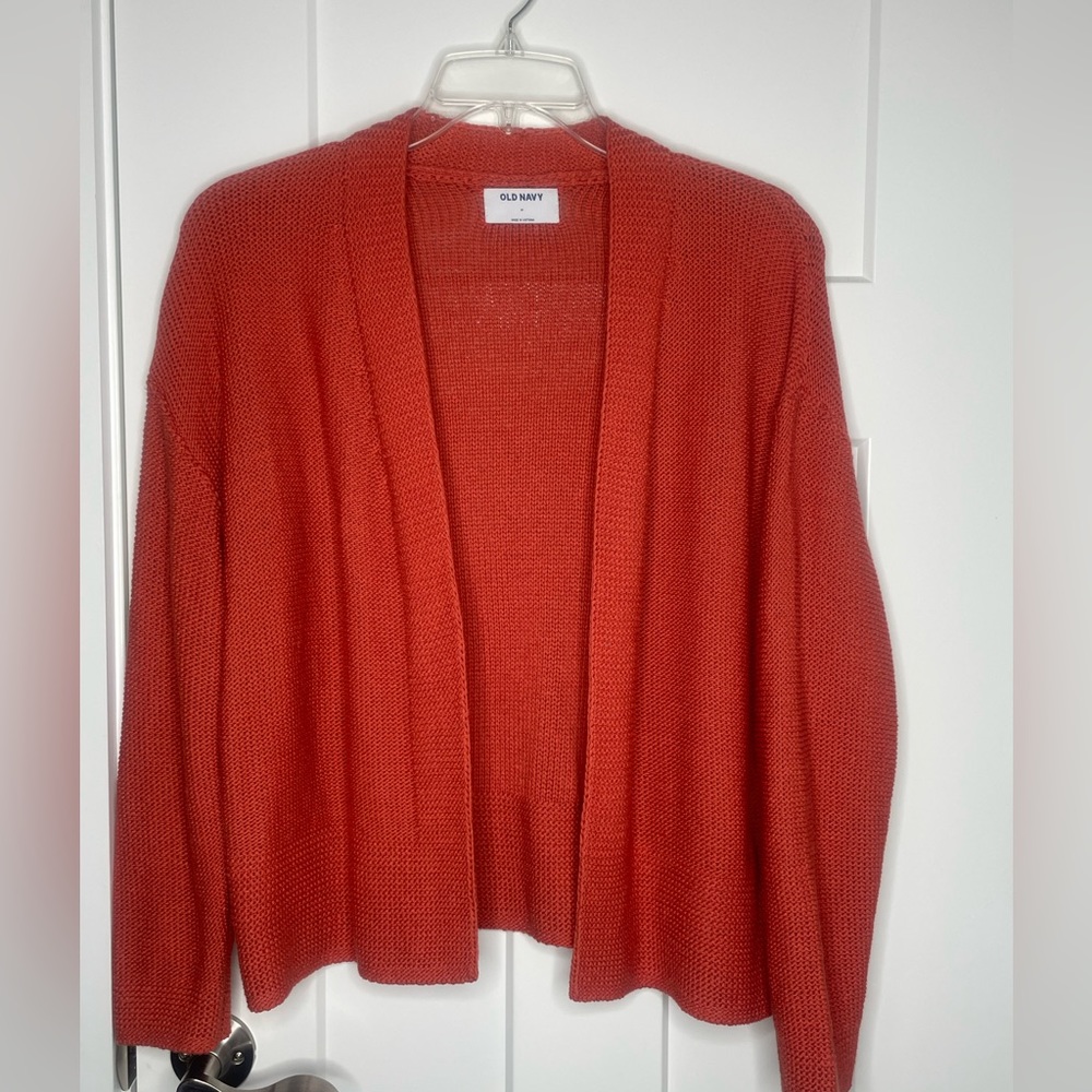 Orange sweater